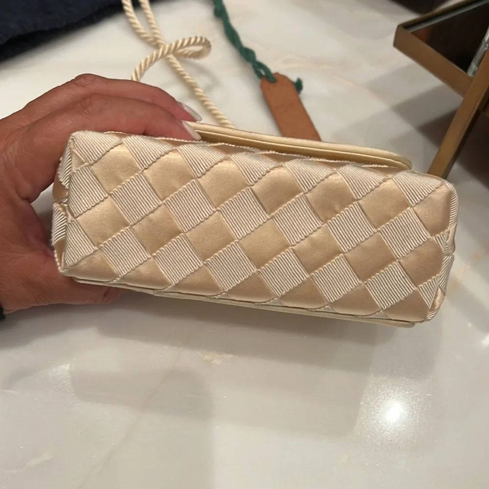Bottega Venetta cream cocktail bag - Picture 4 of 5